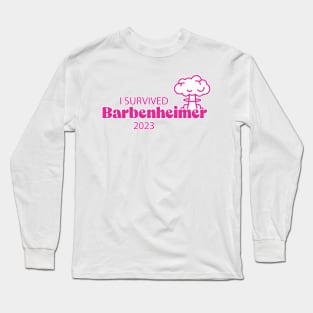 I Survived Barbenheimer 2023 Long Sleeve T-Shirt